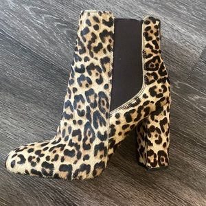 Sam Edelman Leopard Booties